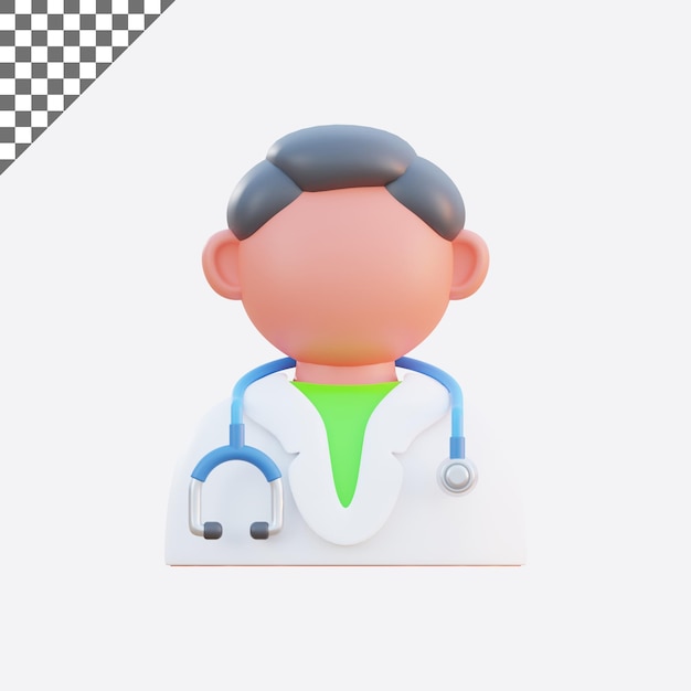 PSD médico, 3d, ilustración