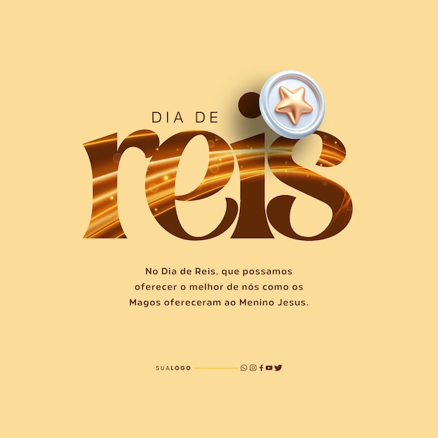 Medios sociales Dia de Reis
