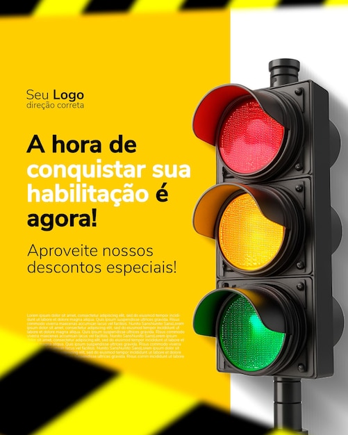 Medios sociales para la escuela de conducción