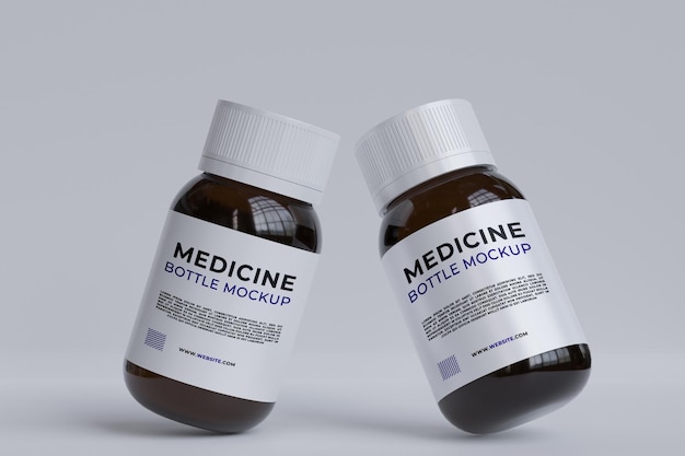 Medizin Gesundheitswesen Pille Flaschenmodell
