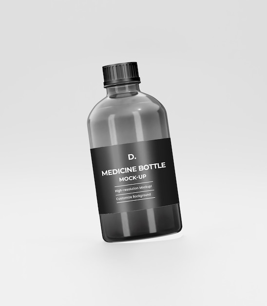 Medizinflaschen-Mockup