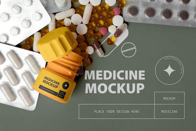 PSD medizinischer kunststoffbehälter für pillen