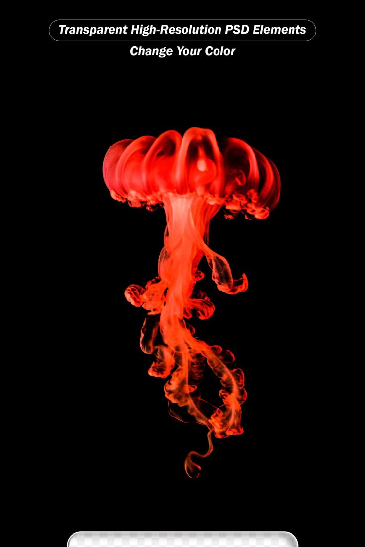 PSD medusas residentes en el mundo submarino