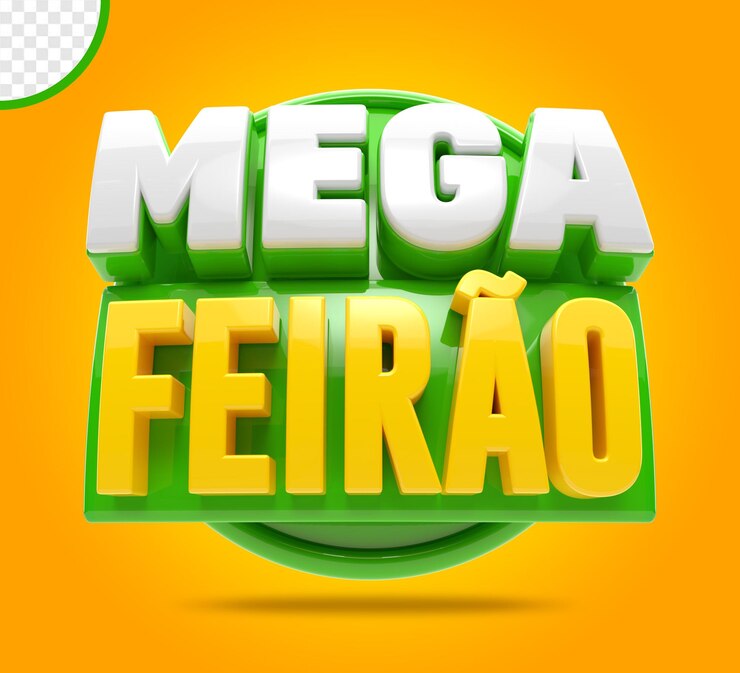 PSD mega fair stamp 3d en portugués