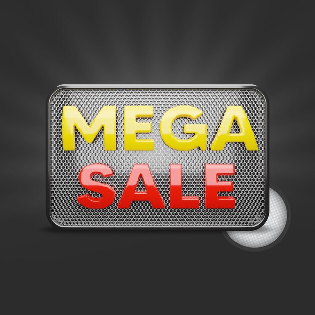 Mega sale 3d-rendering