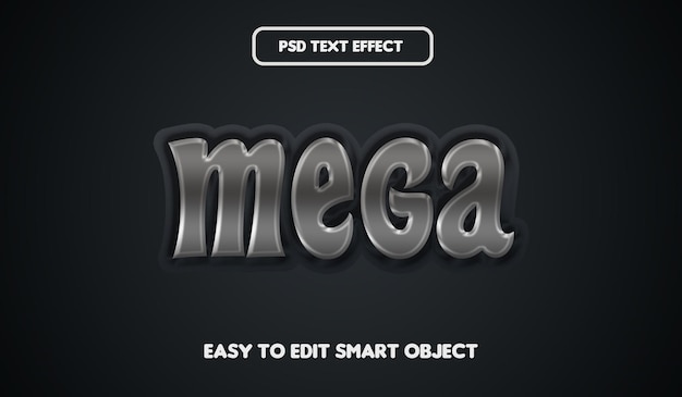 Mega-text-stil-effekt