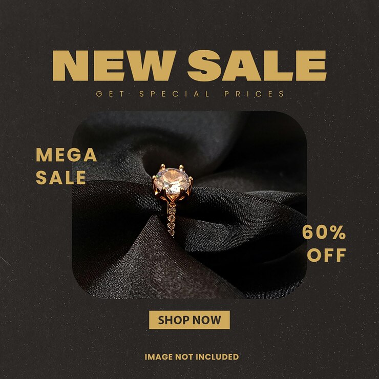 PSD mega venda de anéis de diamantes
