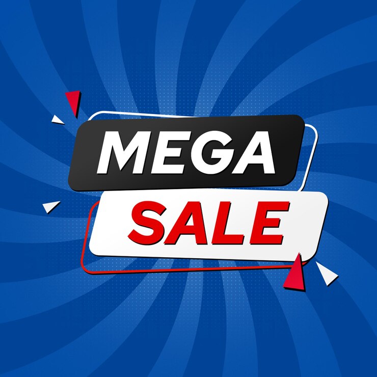 PSD mega vendita banner promo