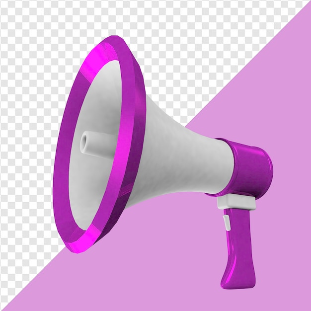 Megafone rosa