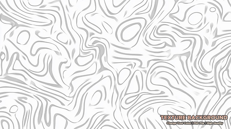 PSD mehrfarbiger vektor-hintergrundbanner nachahmung von konturlinien einer geographischen karte