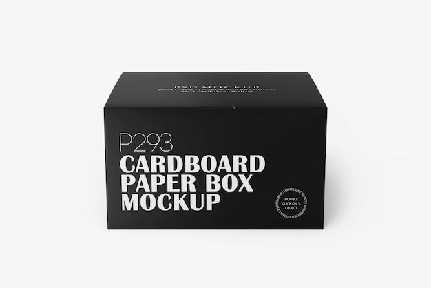 Mehrzweck-produktbox-studio-mockup für das branding