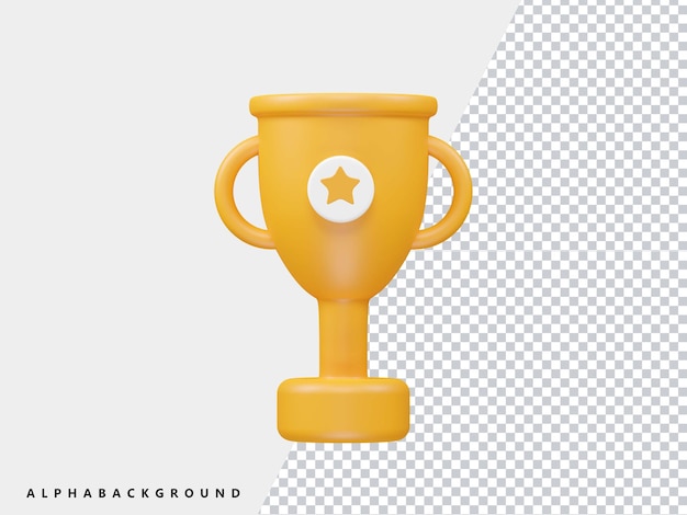 Meisterpokal-symbol 3d