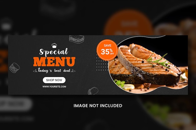 Mejor diseñador de banners de comida