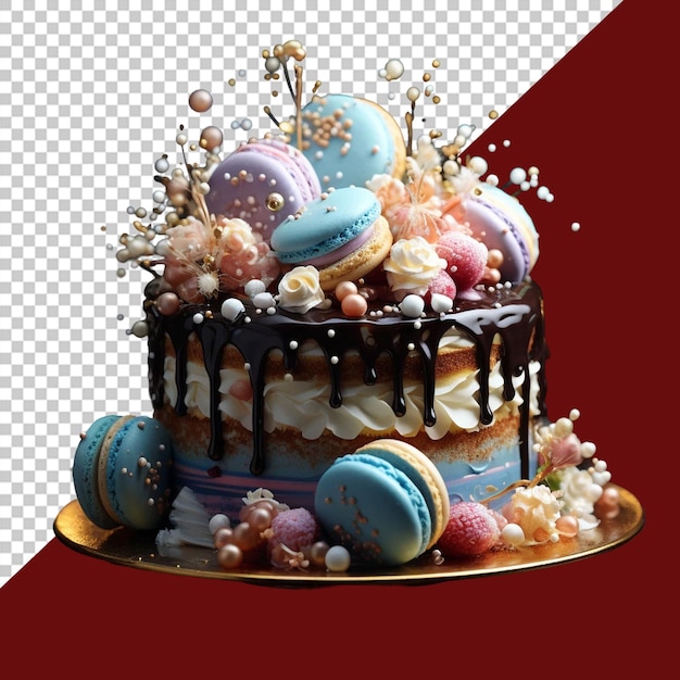 PSD la mejor experiencia de pastel de cumpleaños