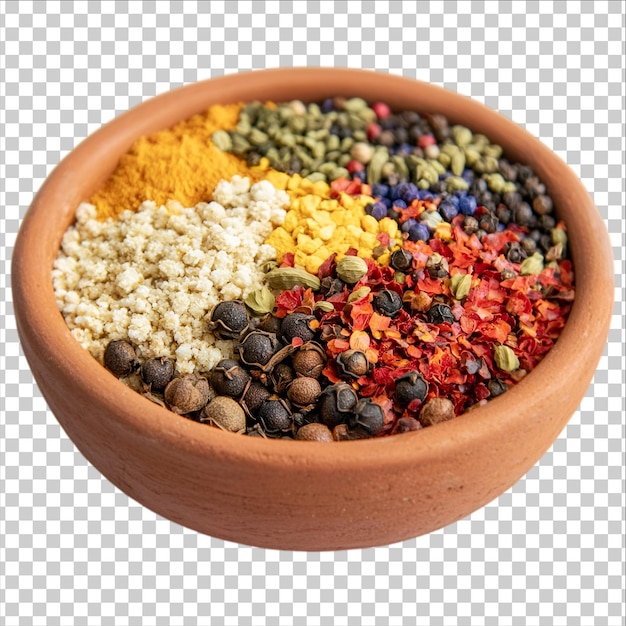 Un mélange d'épices vibrant