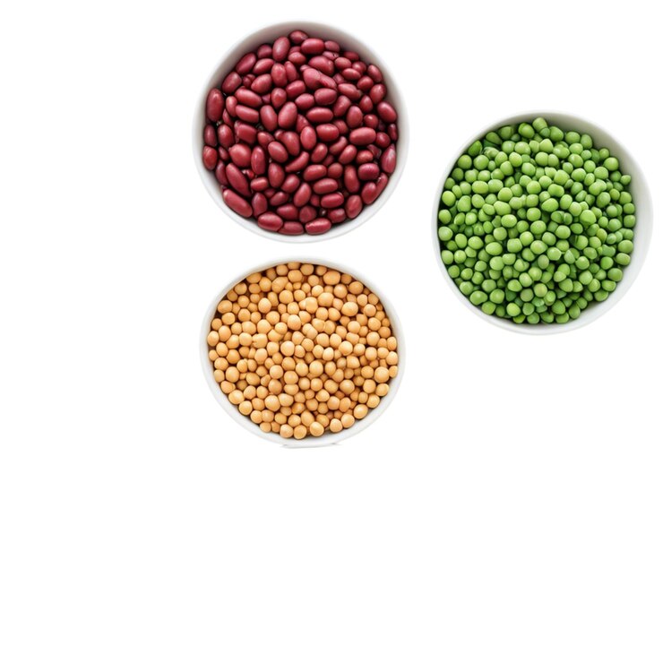 PSD un mélange de haricots sains