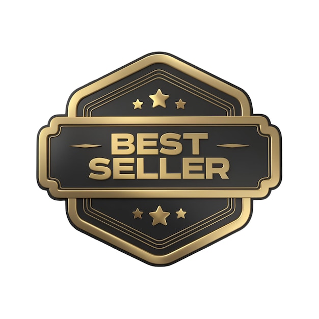 Melhor vendedor Badge de Ouro