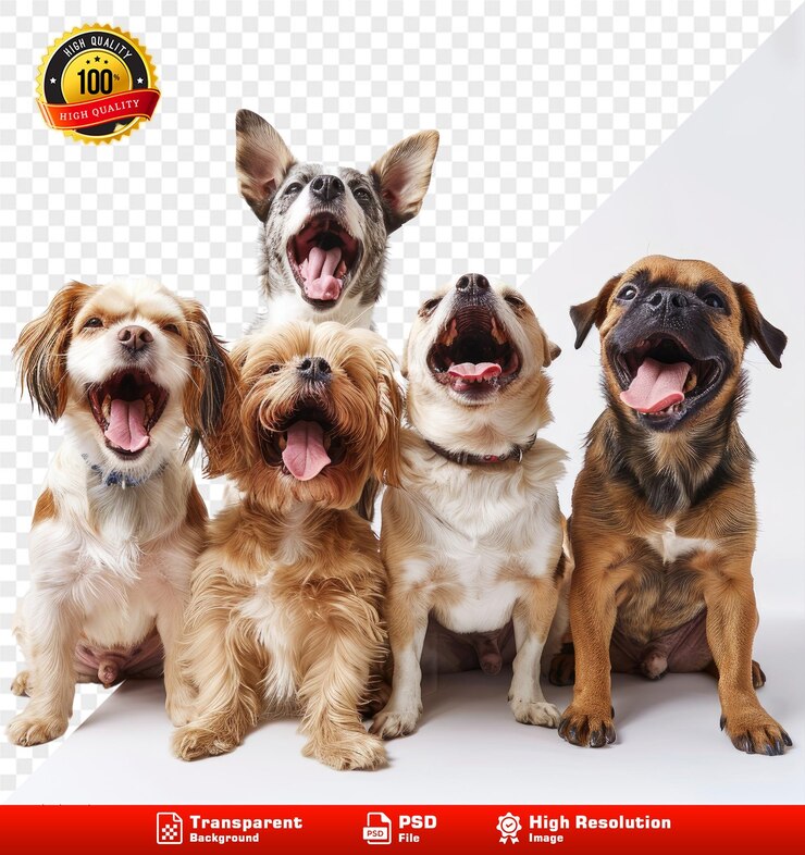 Melody of Happiness com Cute Dogs em Ultra HD