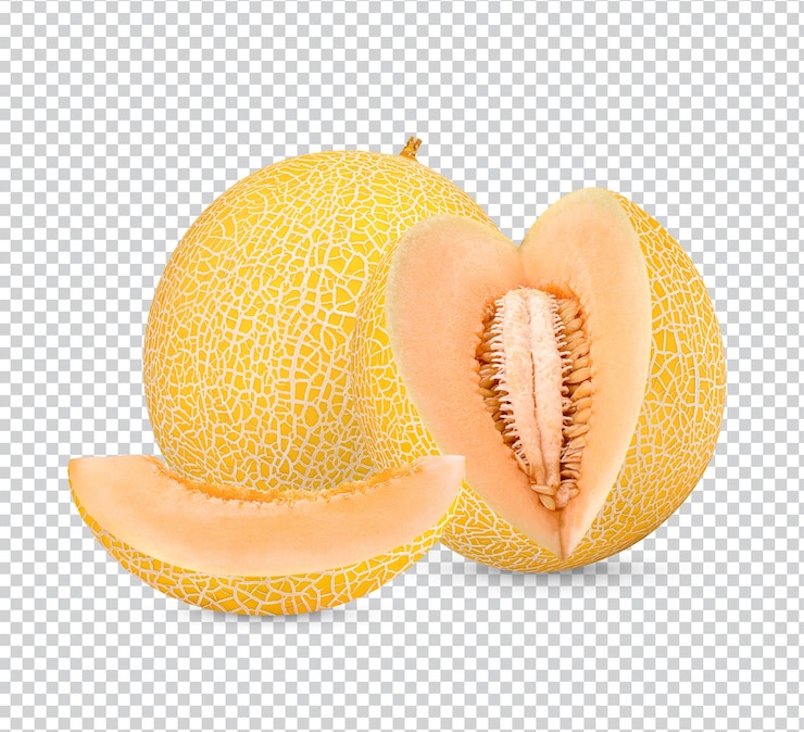 PSD el melón aislado premium psd