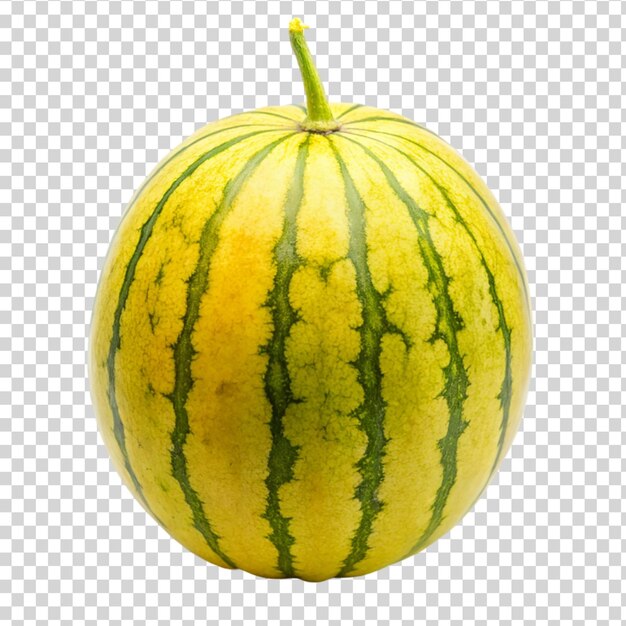 PSD melon isolated on transparent background