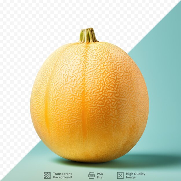 PSD melon musclé sur fond transparent