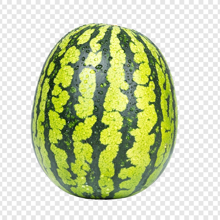 PSD melón psd aislado sobre un fondo transparente