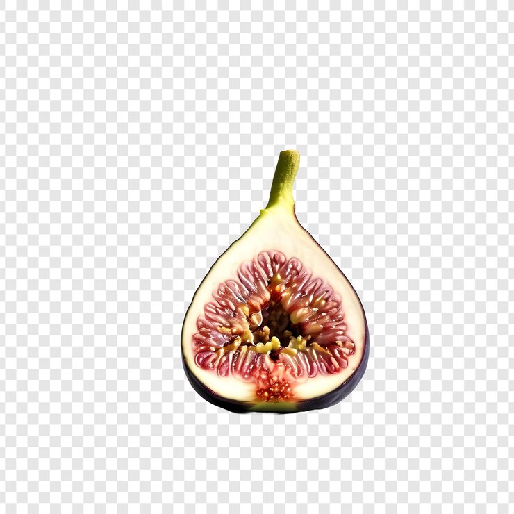 PSD un melón con un tallo y una flor en él