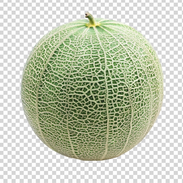 PSD melone auf einem durchsichtigen hintergrund