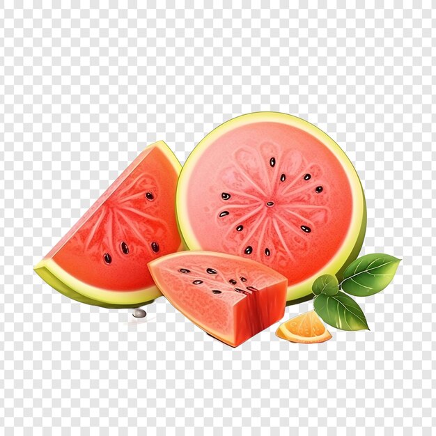 PSD melonpan isolé sur fond transparent