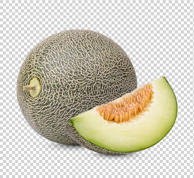 Melons Japonais Frais Isolés Psd Premium