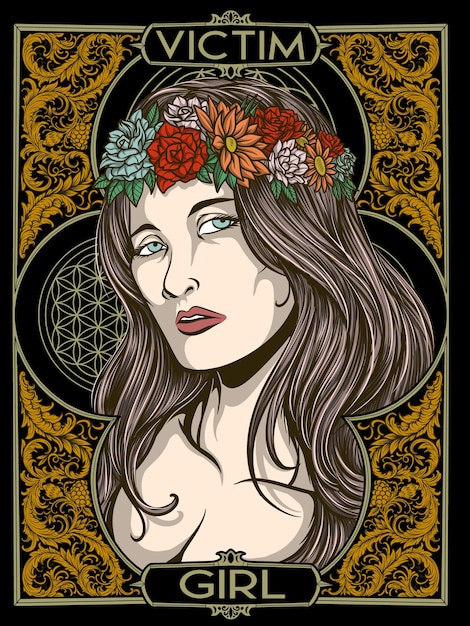 Menina vítima