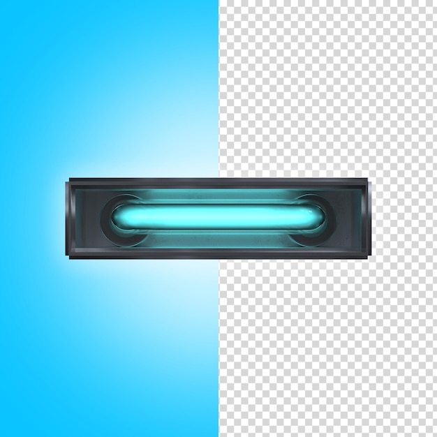 PSD menos 3d neon