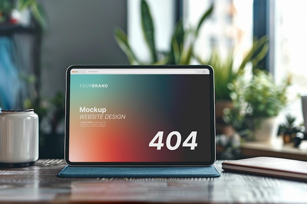 Mensaje de error 404 en la tableta