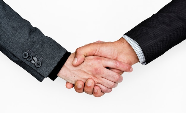 Menschliche hände handshake business corporate konzept