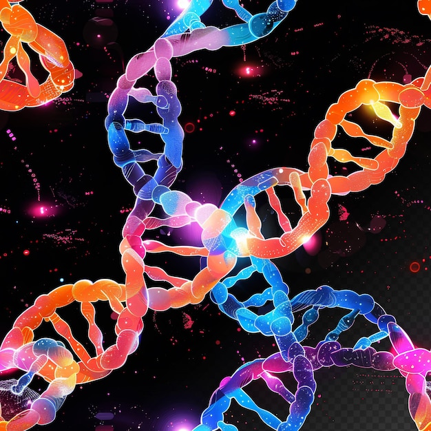 Menschlicher DNA-Molekülstrang