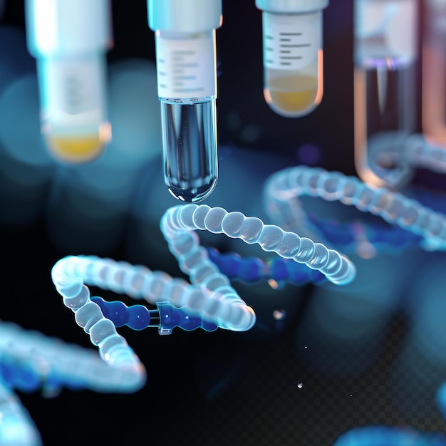 Menschlicher DNA-Molekülstrang