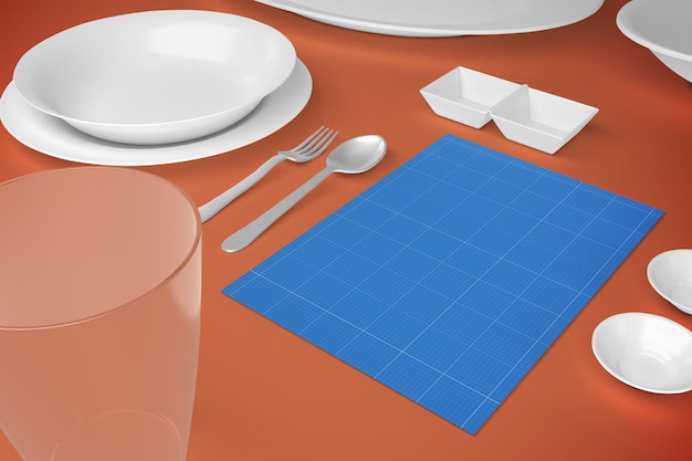 El menú del restaurante
