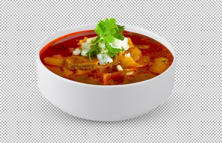 Menudo zuppa messicana cibo di strada messicano