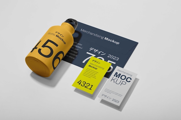 PSD merchandising-pack-mockup-design