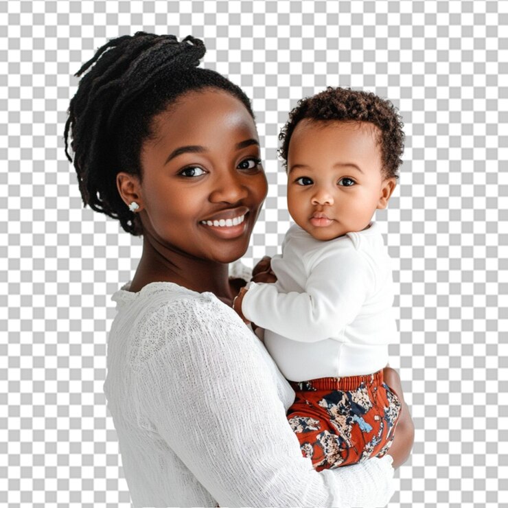 La mère et le bébé