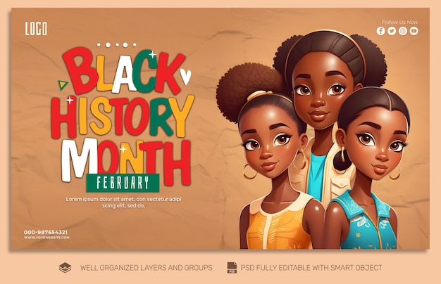 PSD el mes de la historia negra el mes de la historia negra