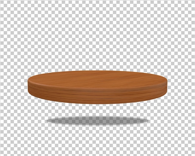 Mesa 3d poduim de escenario de producto Woden