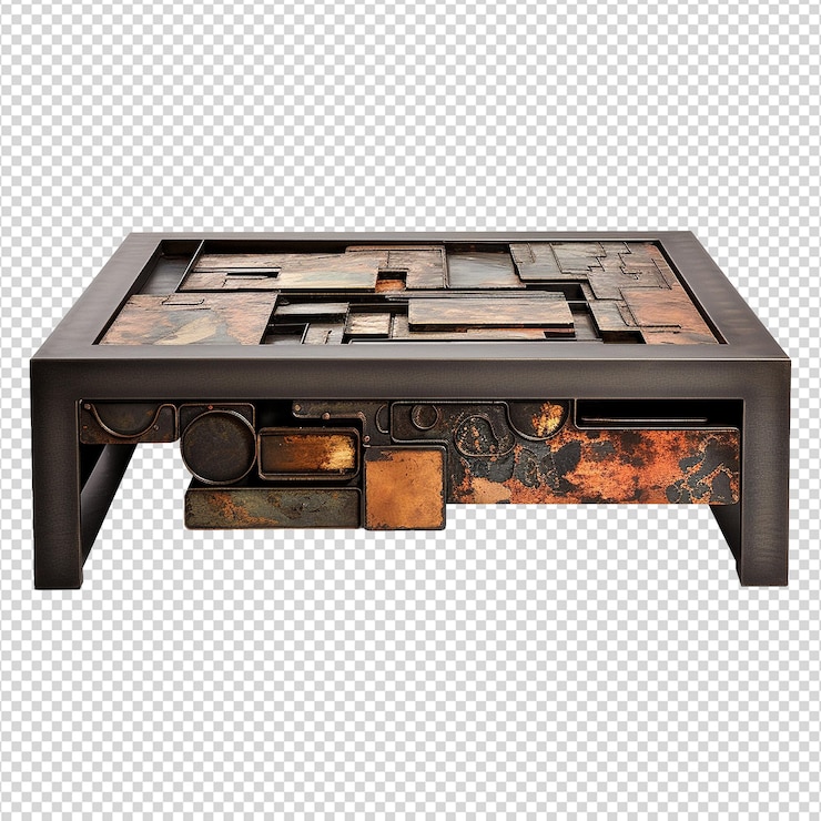 PSD mesa aislada sobre fondo transparente png