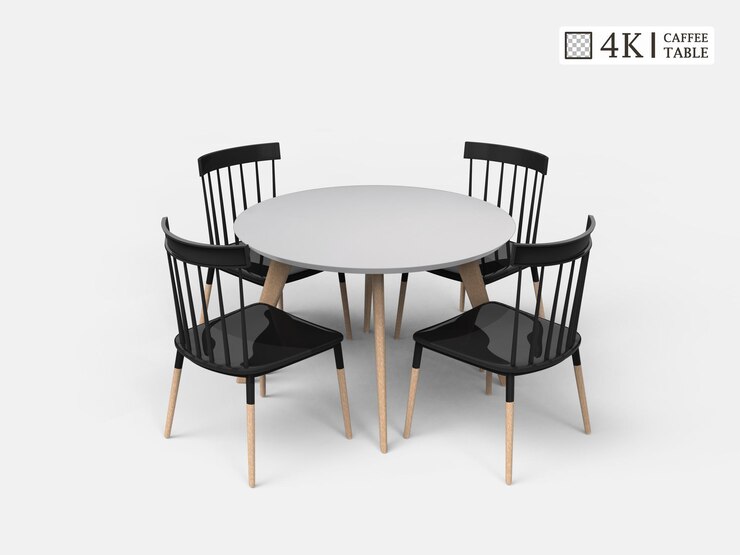 PSD mesa de café o té moderna