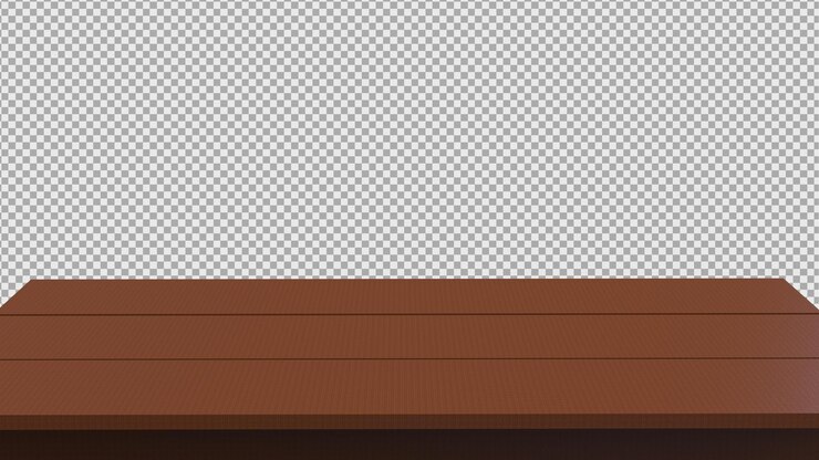 PSD mesa de cocina de madera mesa de comedor vacía