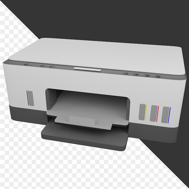 PSD mesa de escritório 3d