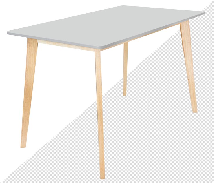 Mesa de diseño moderno. Aislado del fondo. elemento interior