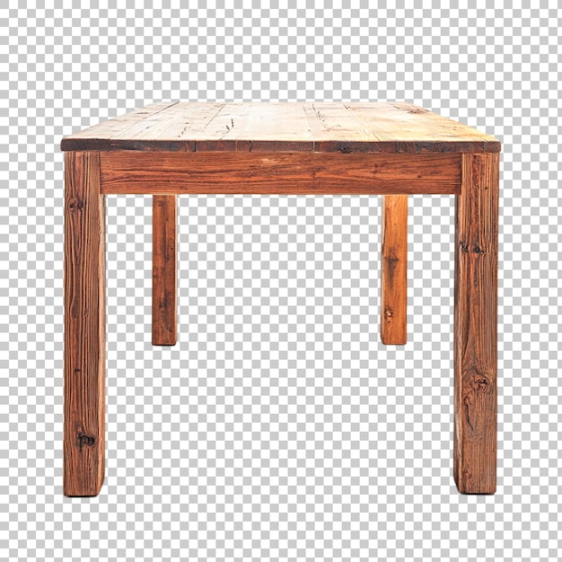 Mesa isolada em fundo transparente