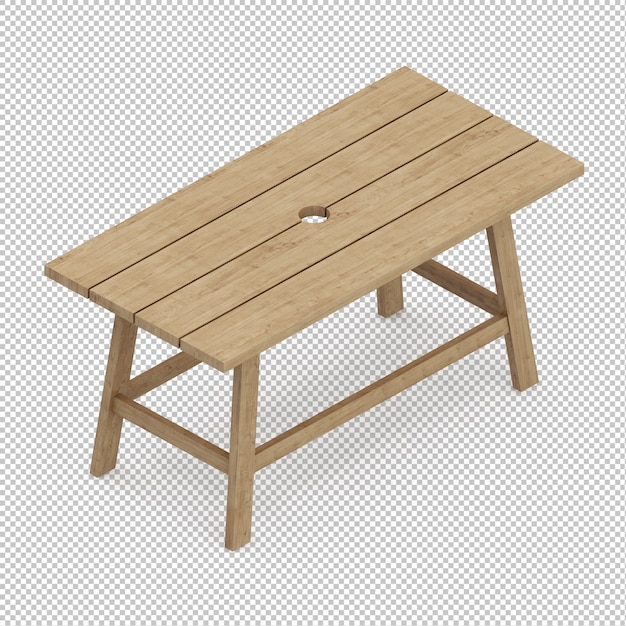 Mesa isométrica