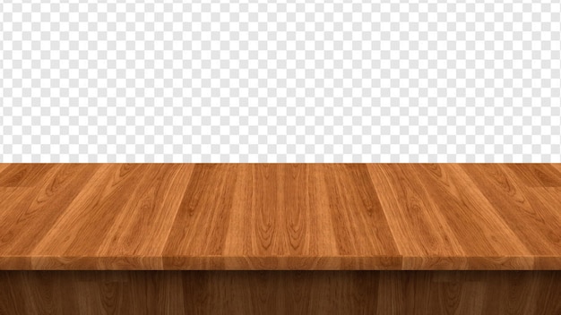 PSD mesa de madera marrón